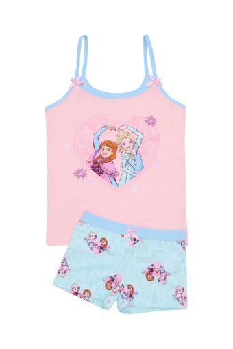Girls Frozen Cami And Shortie Set (Frozen)