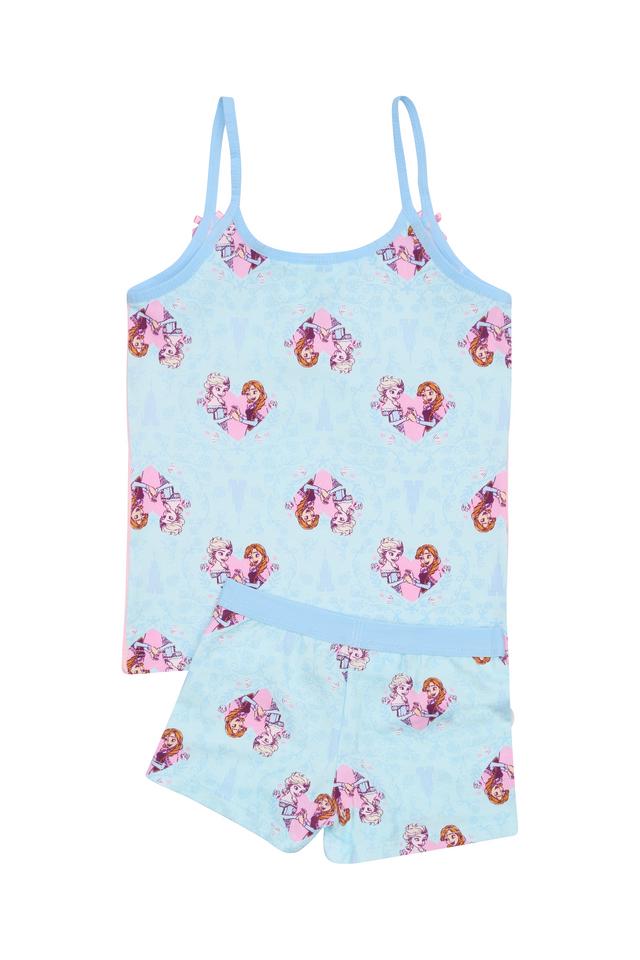 Girls Frozen Cami And Shortie Set