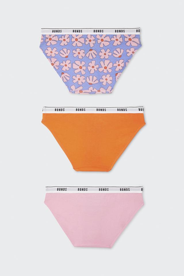 Girls Hipster Bikini 3 Pack