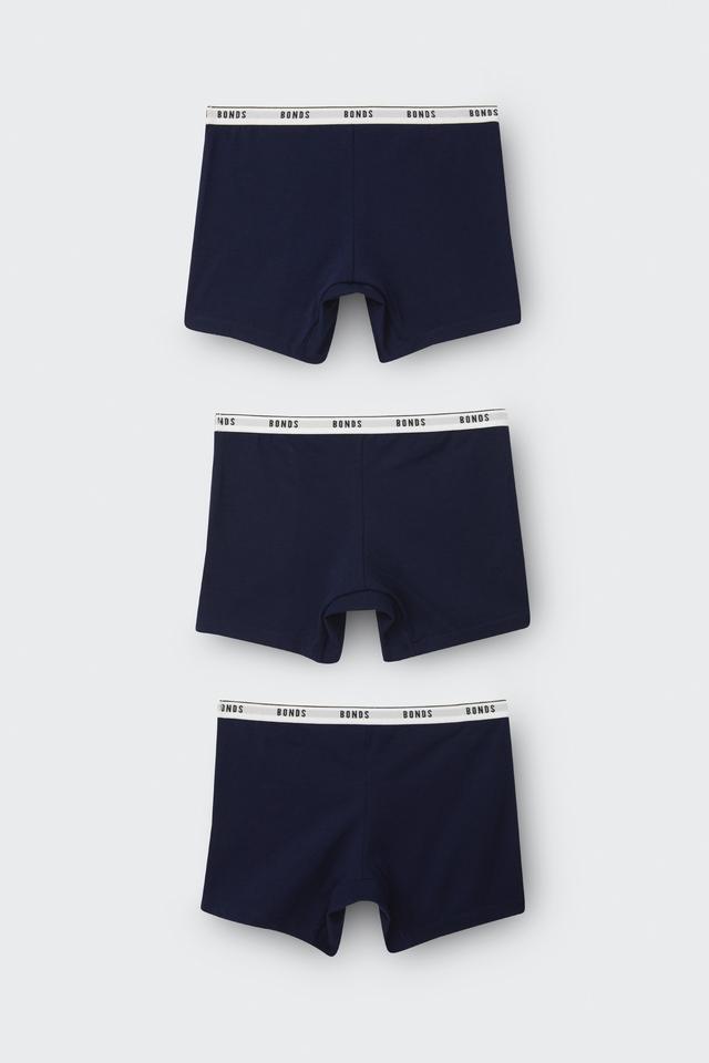 Girls Hipster Mid Shortie 3 Pack