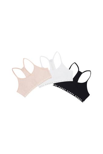 Girls Hipster Racer Crop 3 Pack (Tea Party & Black & White)