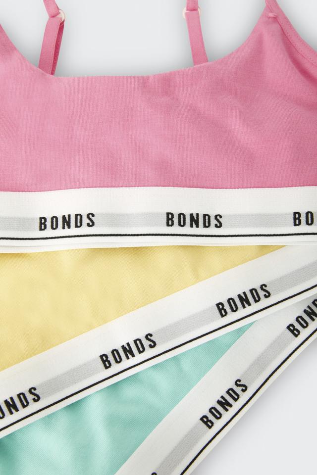 Girls Hipster Scoop Crop 3 Pack