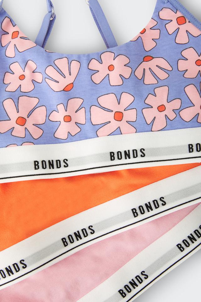 Girls Hipster Scoop Crop 3 Pack