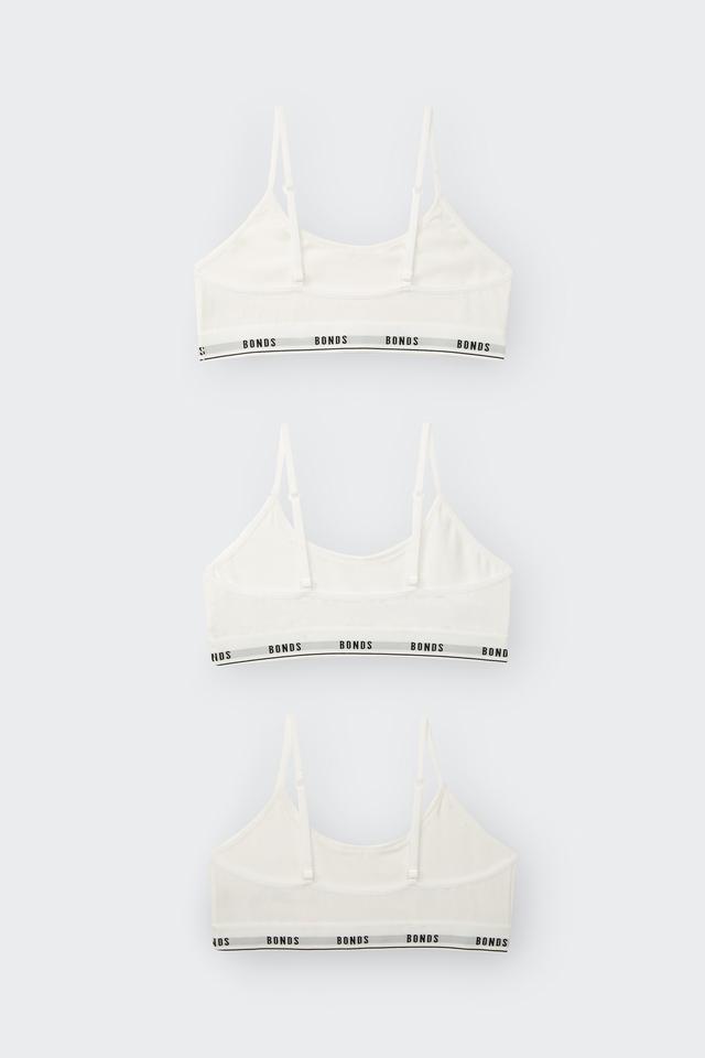 Girls Hipster Scoop Crop 3 Pack