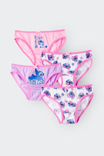 Girls Lilo Brief 4 Pack (Assorted 08)