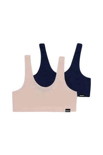 Girls Match Its Crop 2 Pack (Tea Party/Black Sea)