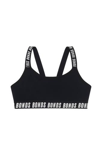 Girls Performance Pullover Crop (Black)