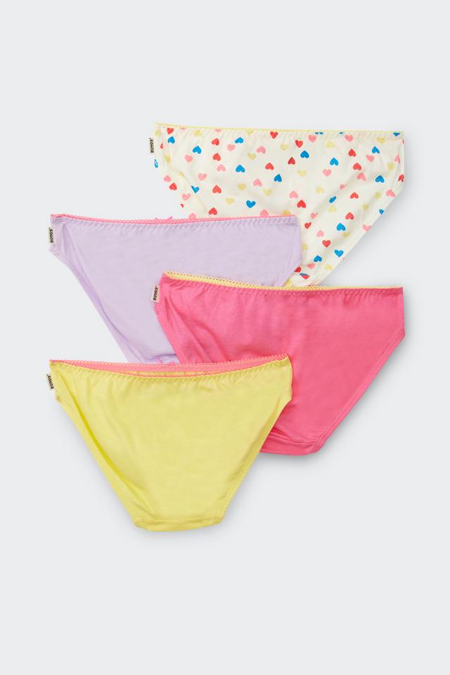 Girls Picot Lace Bikini 4 Pack