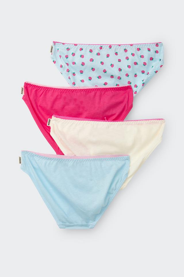 Girls Picot Lace Bikini 4 Pack