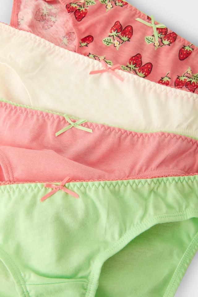 Girls Picot Lace Bikini 4 Pack