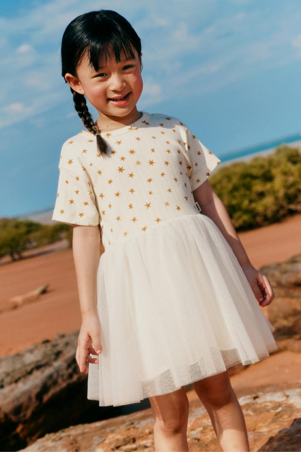 Girls Pointelle Tutu Dress