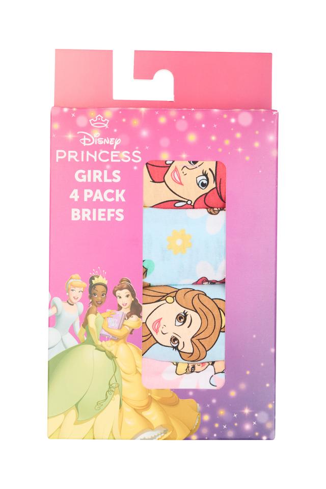 Girls Princess Brief 4 Pack