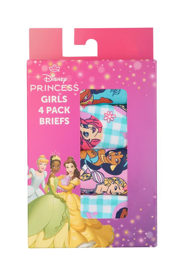 Girls Princess Brief 4 Pack