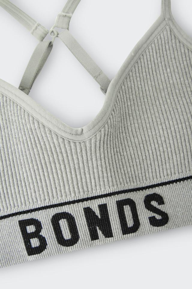 Girls Retro Rib™ Contour Crop