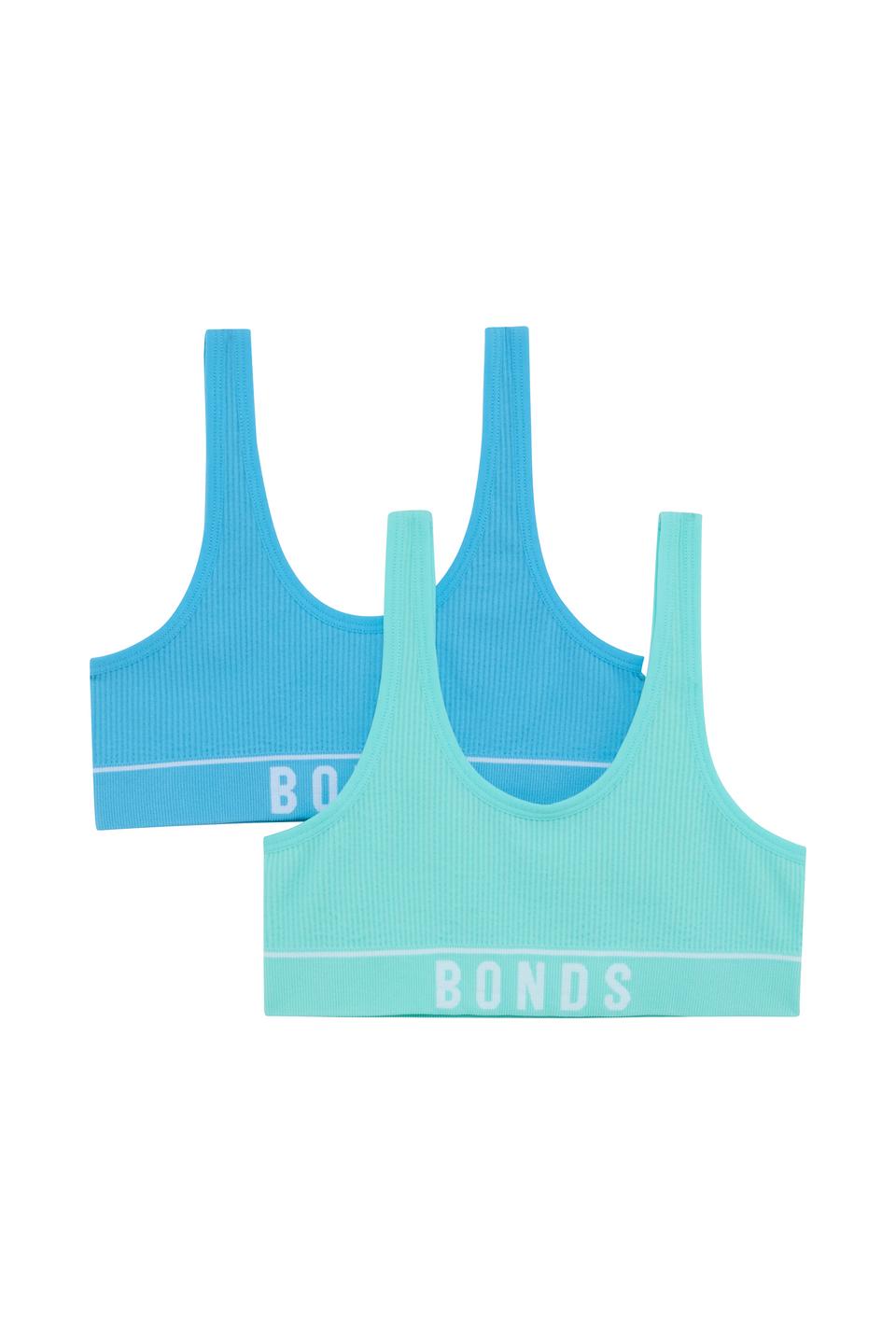 Girls Retro Rib™ Tank Crop 2 Pack