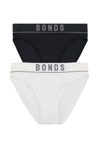 Girls Retro Rib™ Bikini 2 Pack (Pack 06)