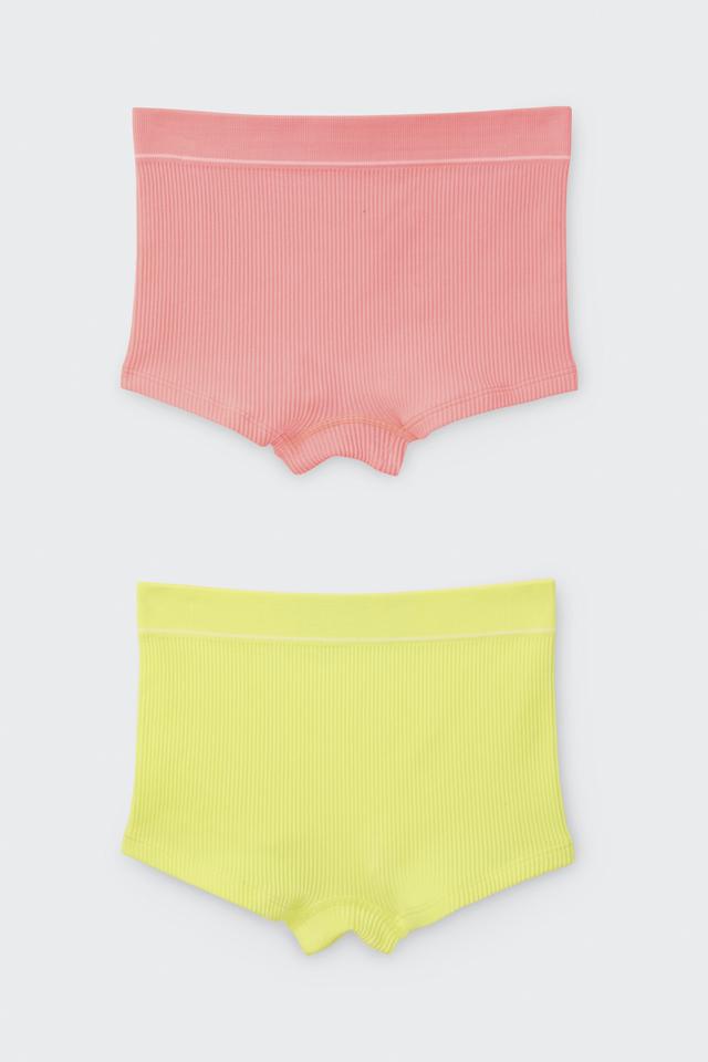 Girls Retro Rib™ Shortie 2 Pack