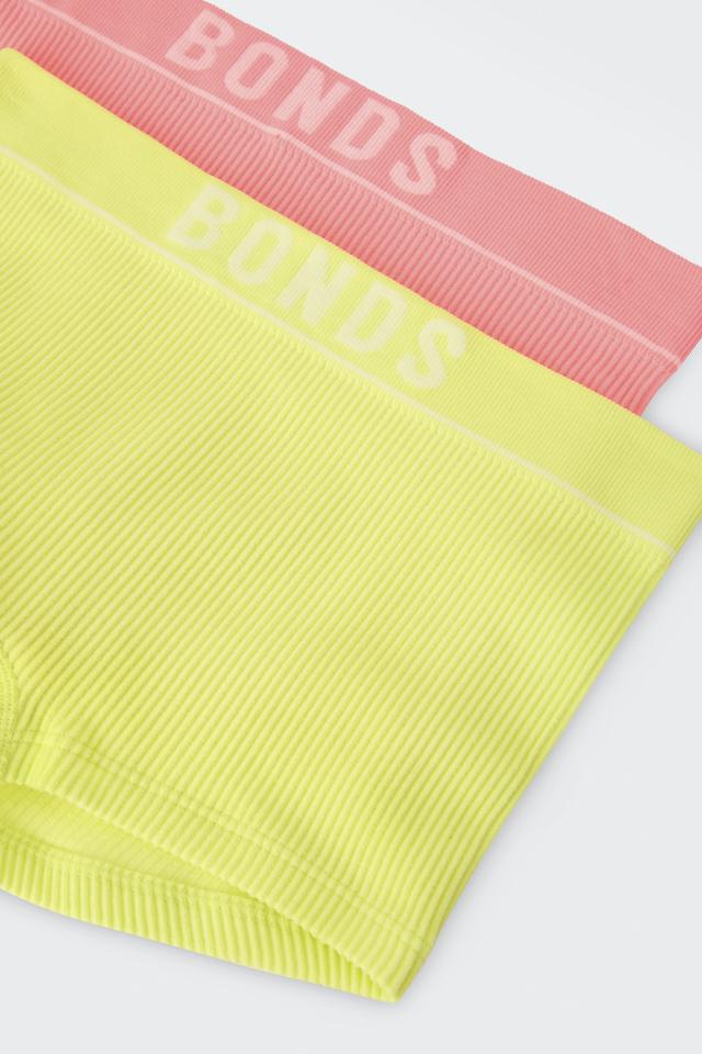 Girls Retro Rib™ Shortie 2 Pack