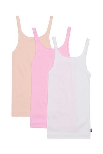 Girls Teena Singlet 3 Pack (Pink Pack)