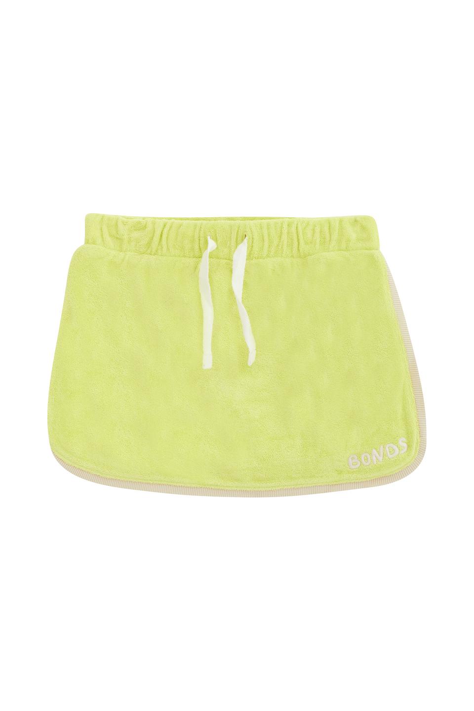 Girls Terry Towelling Tennis Skort