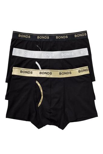 Guyfront Trunk 3 Pack (Gold & Black/ Black & Silver/ Black & Black)