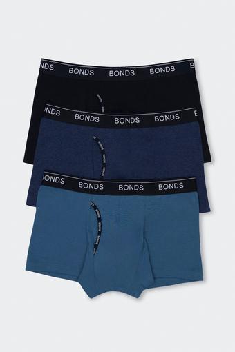 Guyfront Trunk 3 Pack (Acoustic Blues / Nu Navy Marle / Black)