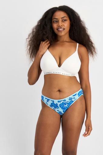 Hipster Bikini (Romantic Bloom Blue)