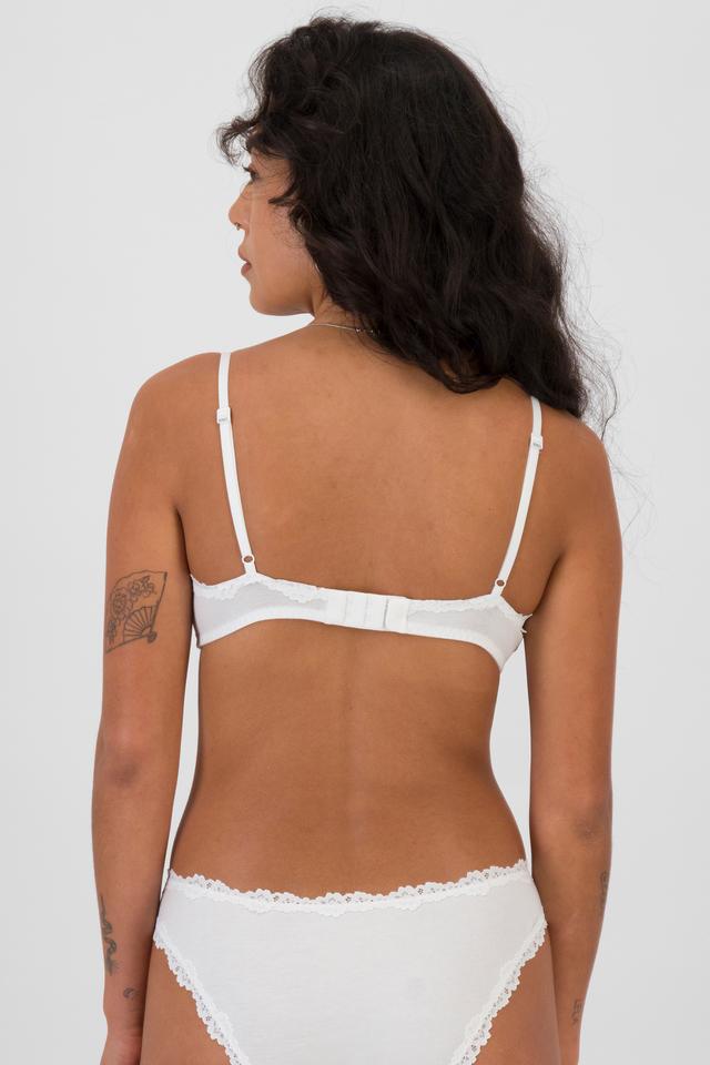 Icons Cotton Lace Bralette