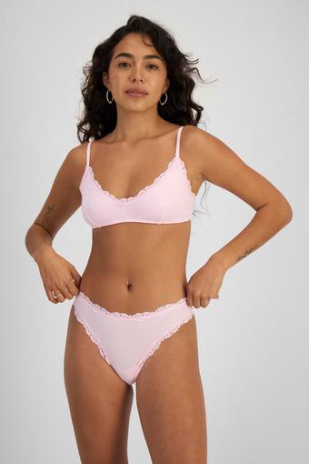 Icons Cotton Lace Gee (Pink Peony)