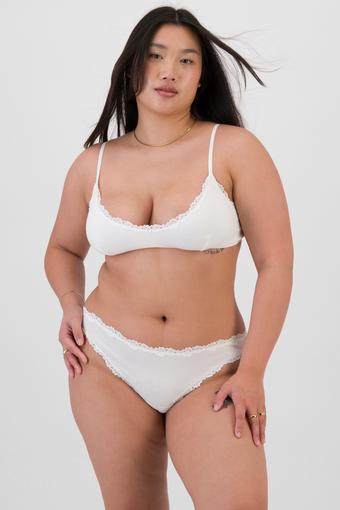 Icons Cotton Lace Gee (White)
