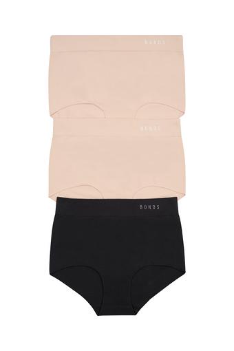 Seamless Full Brief 3 Pack (Pack 01)