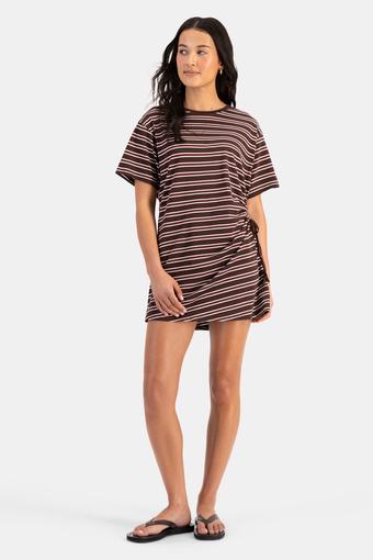 Jersey Tee Dress (Horizon Stripe)