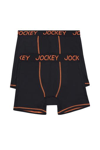 Jockey Performance Active Midway Micro 2 Pack (Black)