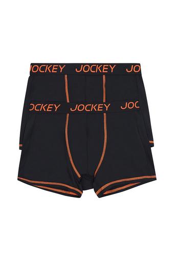 Jockey Performance Active Trunk Micro 2 Pack (Black)