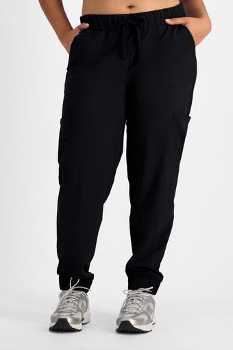 Jogger Scrub Pants (Ebony)