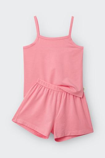Kids Cool Sleep Cami Set (Cotton Tulip Pop)