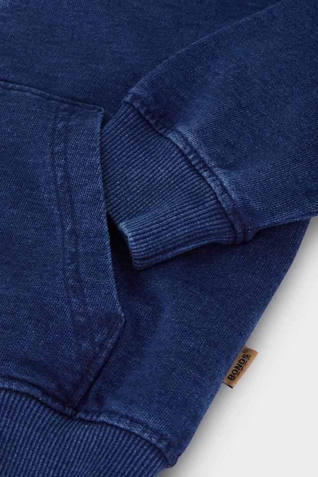 Kids Denim Washed Hoodie