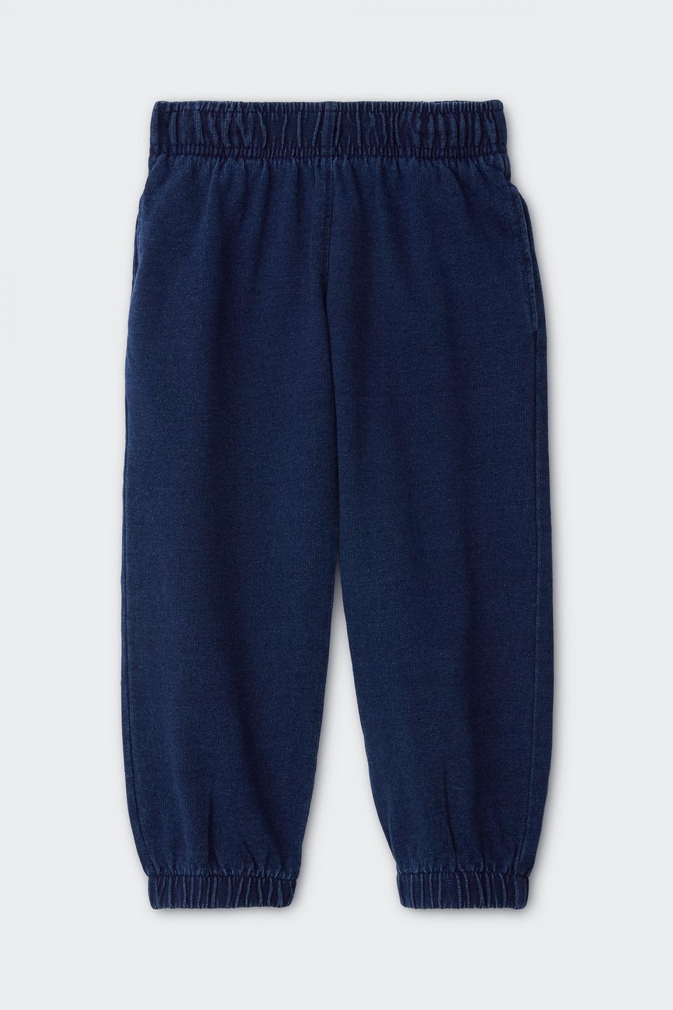 Kids Denim Washed Jogger