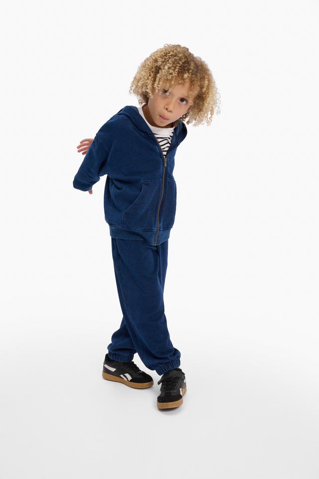 Kids Denim Washed Jogger