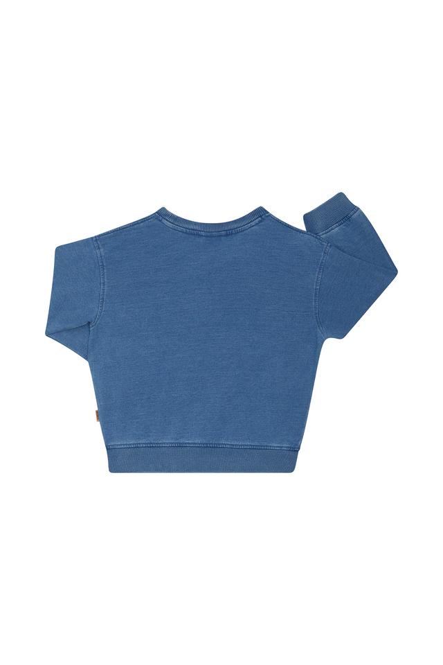 Kids Denim Washed Pullover