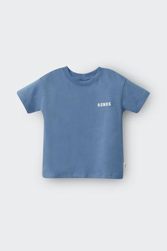 Kids Essentials Tee (Denim Fade)
