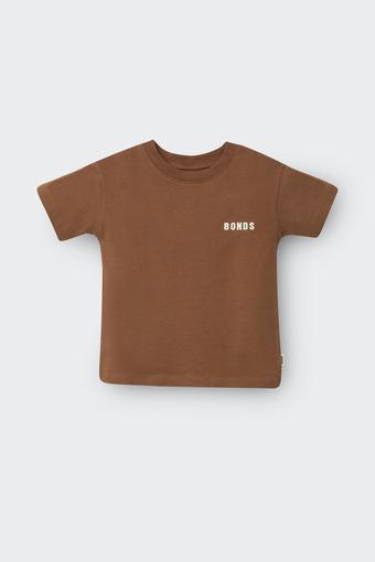 Kids Essentials Tee (Brown Earth)
