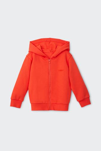 Kids Everyday Fleece Zip Hoodie (Red Zeppelin)