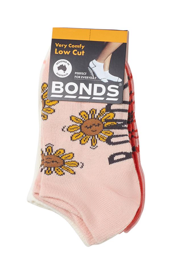 Kids Fashion Low Cut Socks 4 Pack