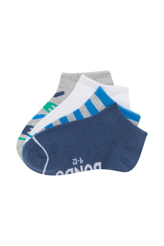 Kids Fashion Low Cut Socks 4 Pack