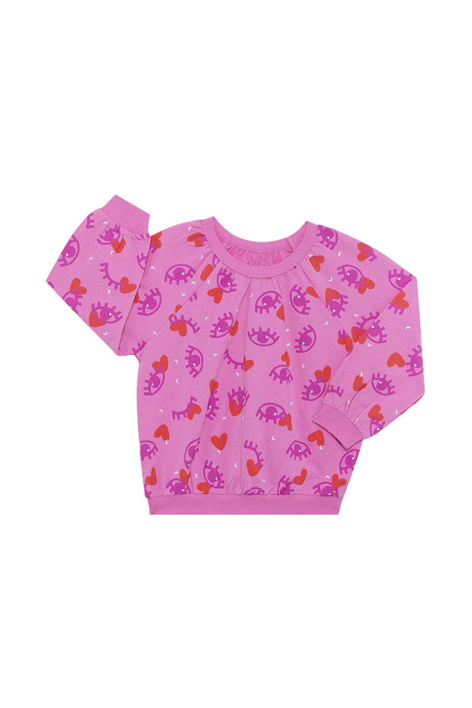 Kids Gathered Pullover