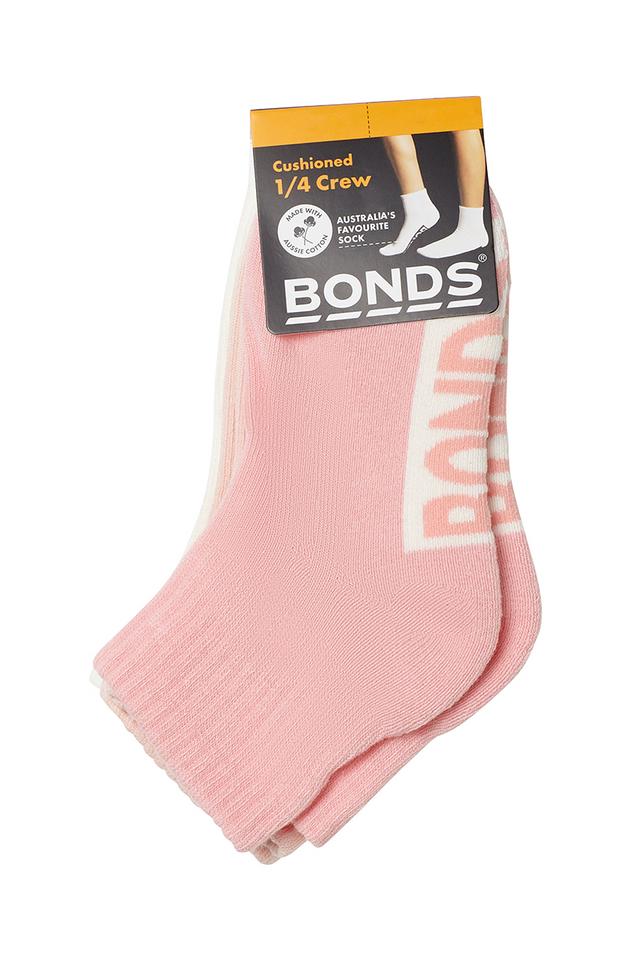 Kids Logo Bases Quarter Crew 3 Pack