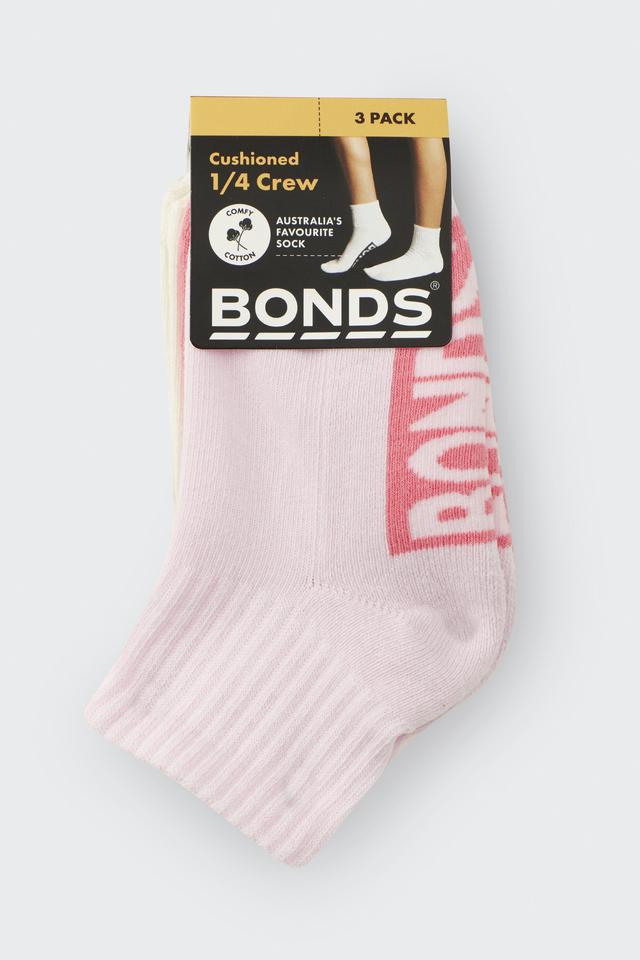 Kids Logo Bases Quarter Crew 3 Pack