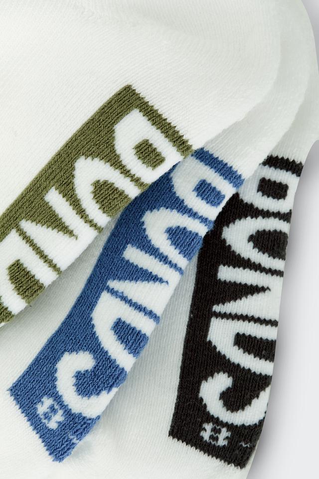 Kids Logo Cushioned Crew Socks 3 Pack