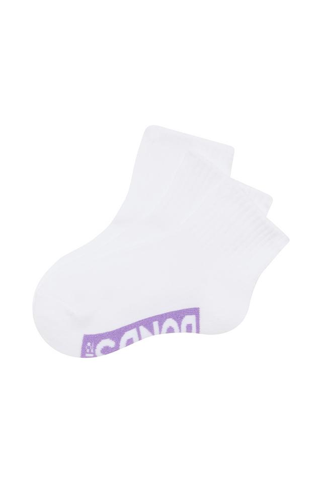 Kids Logo Cushioned Quarter Crew Socks 3 Pack